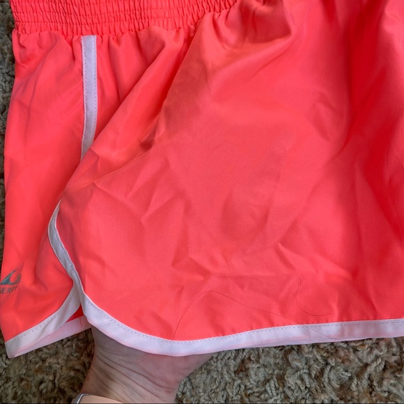 Gerry Neon Coral Athletic Shorts Swim Coverup - Picture 7 of 7